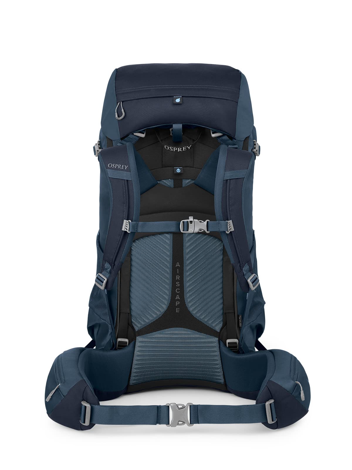 Osprey Volt 65L Men's Backpacking Backpack, Muted Space Blue, Extended Fit