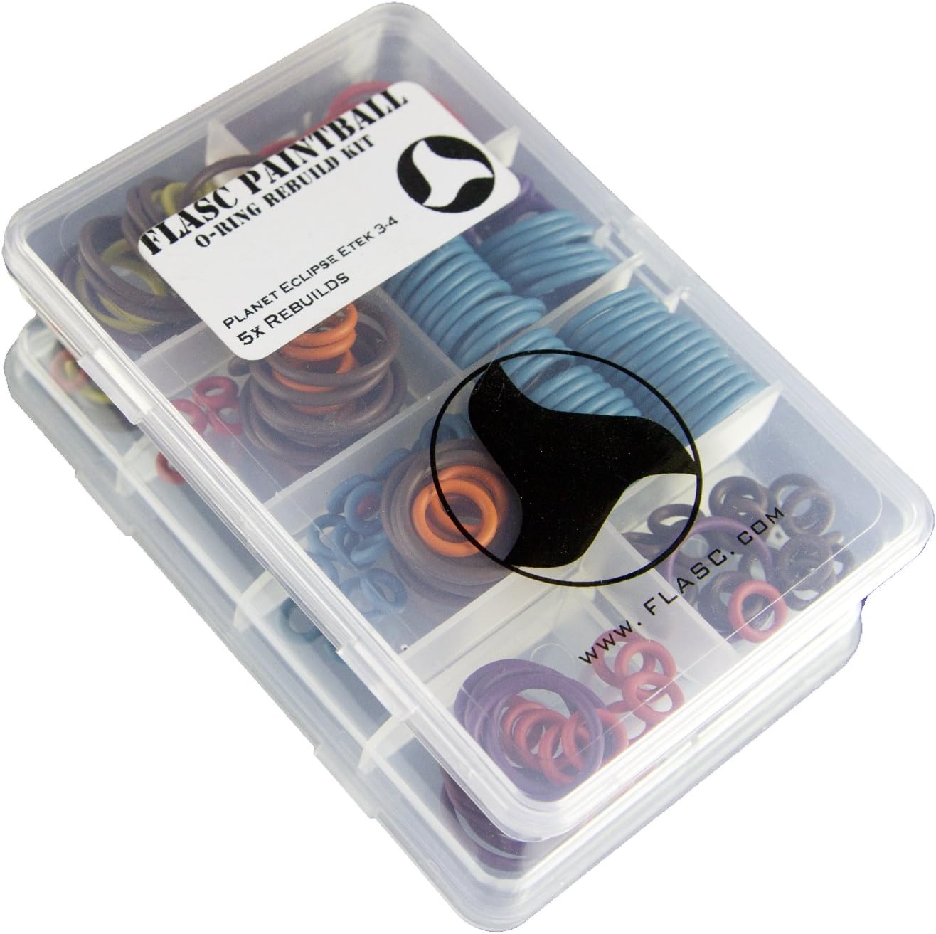 Planet Eclipse Etek 3/4 5X Color Coded Paintball o-Ring Rebuild kit