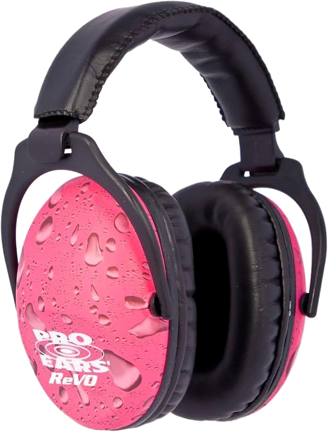 Pro Ears ReVO Passive Ear Muffs, Perfect for Children & Adults with Smaller Heads, NRR 25, Comfortable Fit w/Proform Leather
