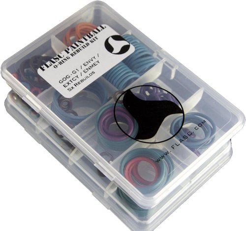 GOG G1 / Enmey/Extcy/Envy Oring kit with 5X Rebuilds Color Coded