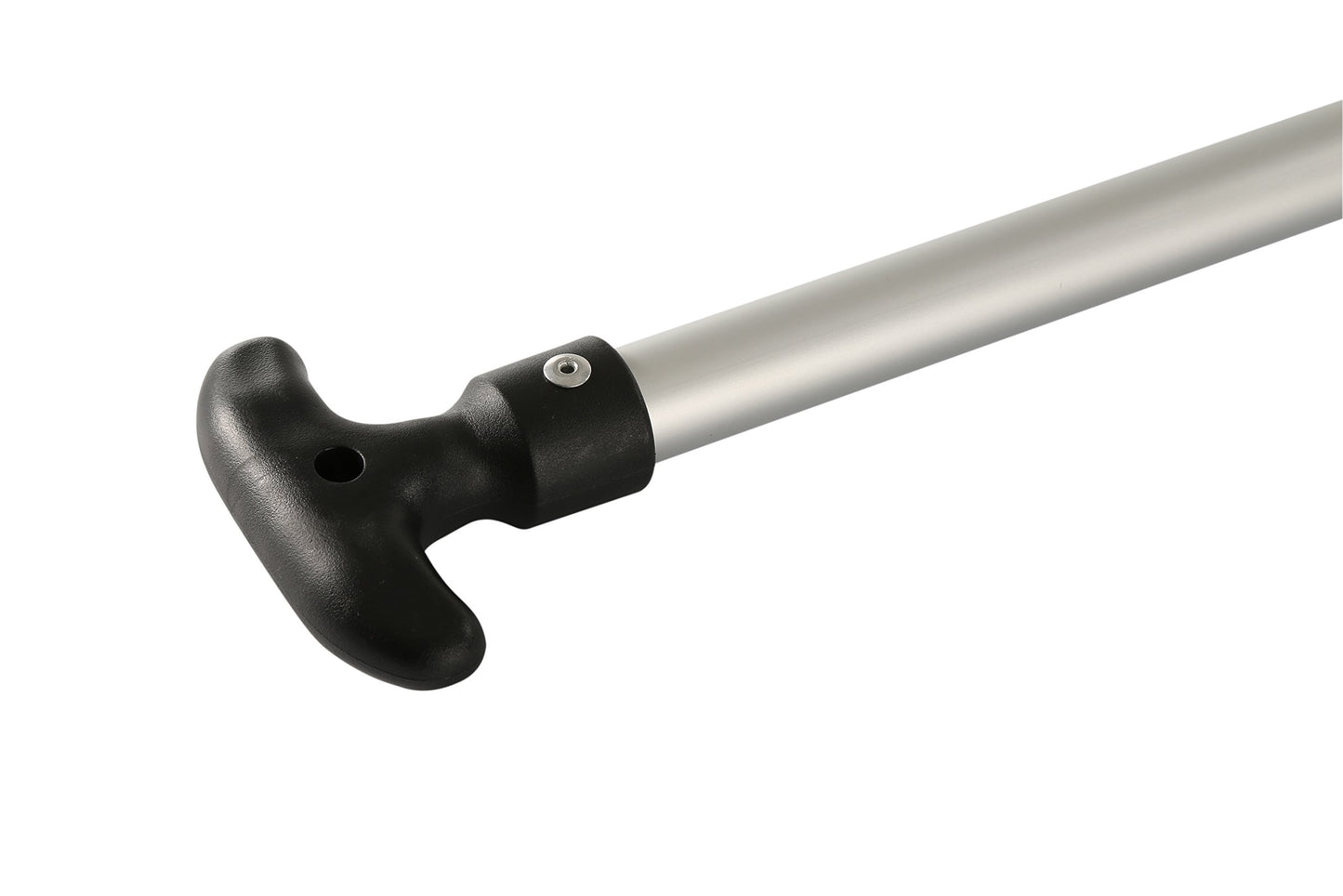 Attwood 4-Foot Aluminum Canoe Paddle, Heavy-Duty Marine Oar with Ergonomic Grip and Poly-Protective Shaft Cover, Model 11764-1