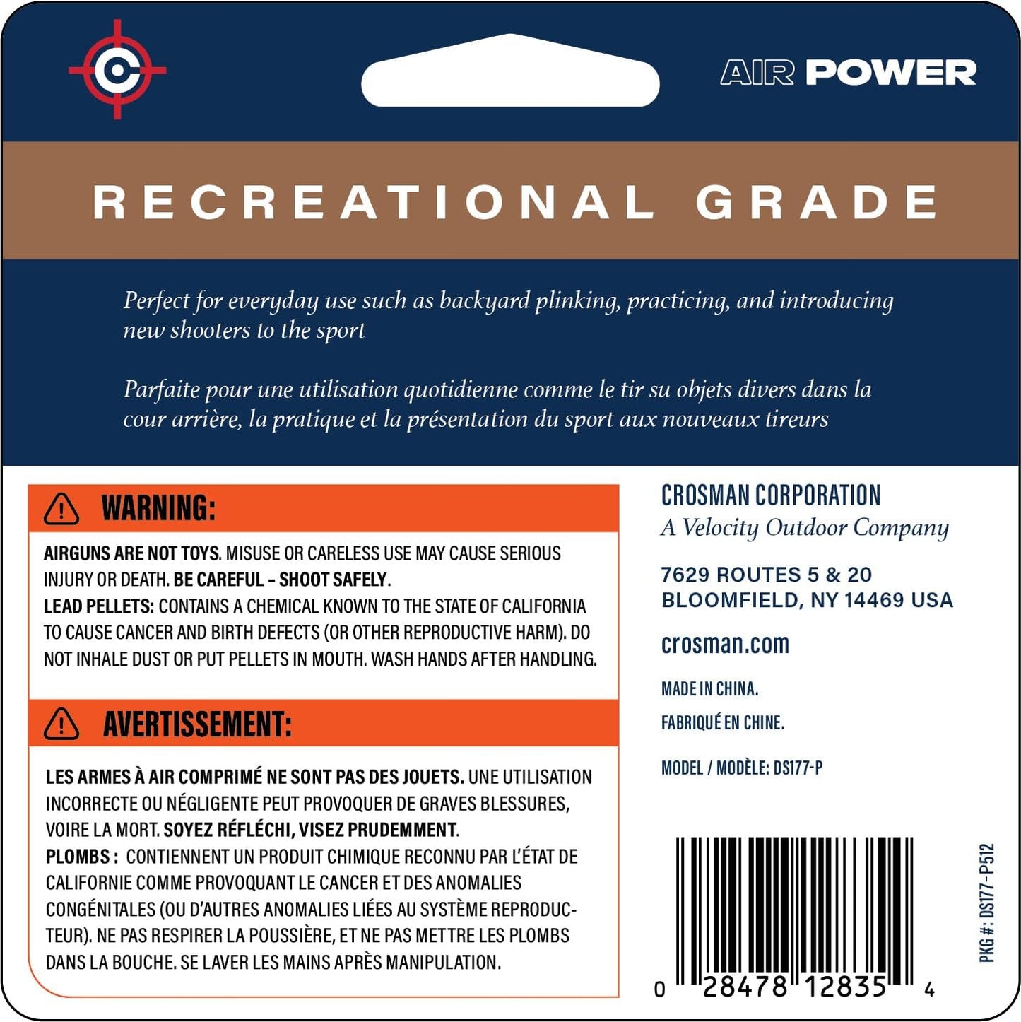 Crosman DS177 .177-Caliber Destroyer Pellets