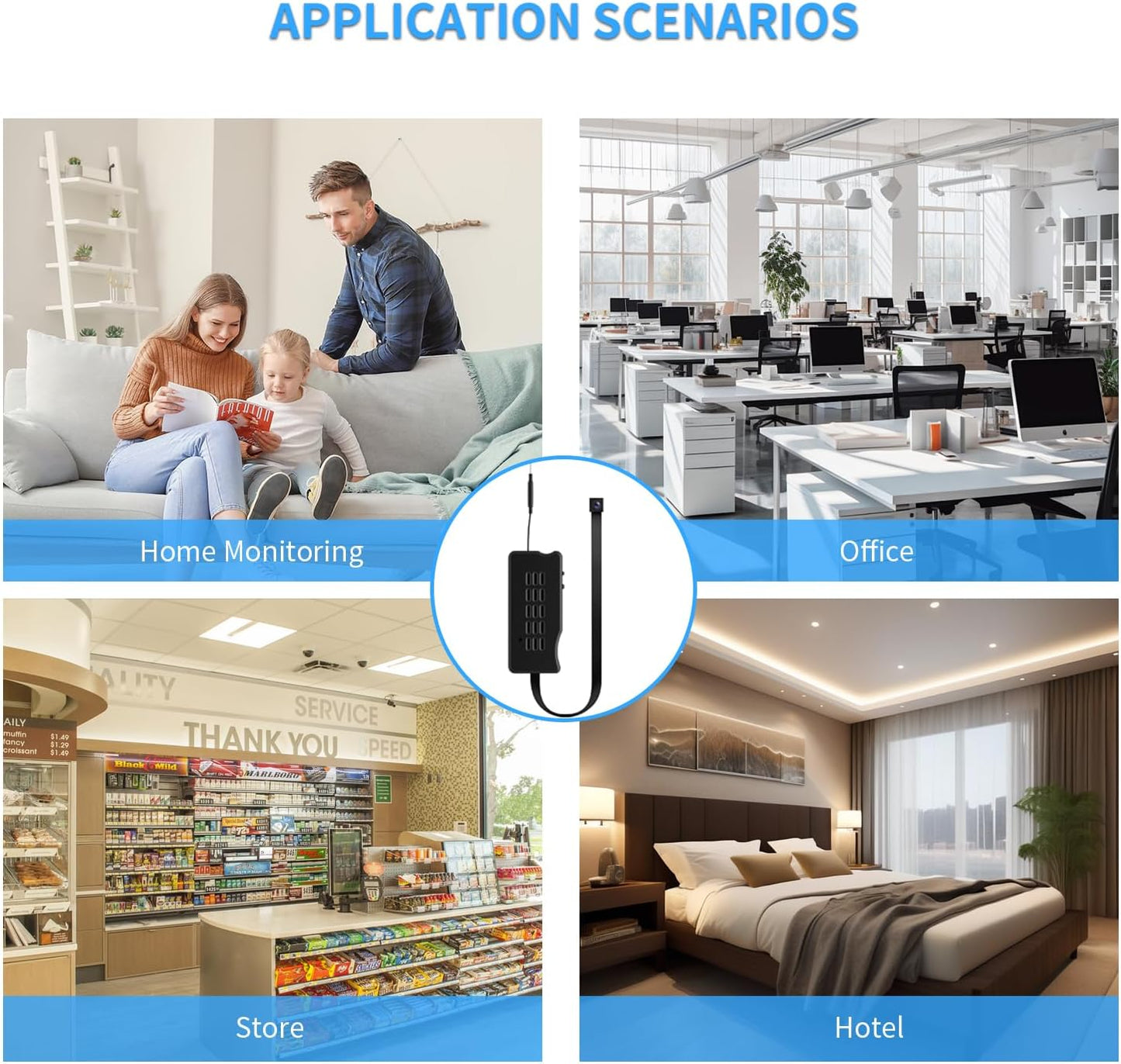Mini Hidden Camera DIY Module, HD 1080P Wireless Spy Camera, Small WiFi Nanny Cam, Portable Tiny Security Camera for Home Indoor & Outdoor
