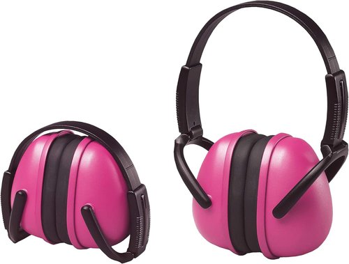 ERB 14241 239 Foldable Ear Muffs, Black