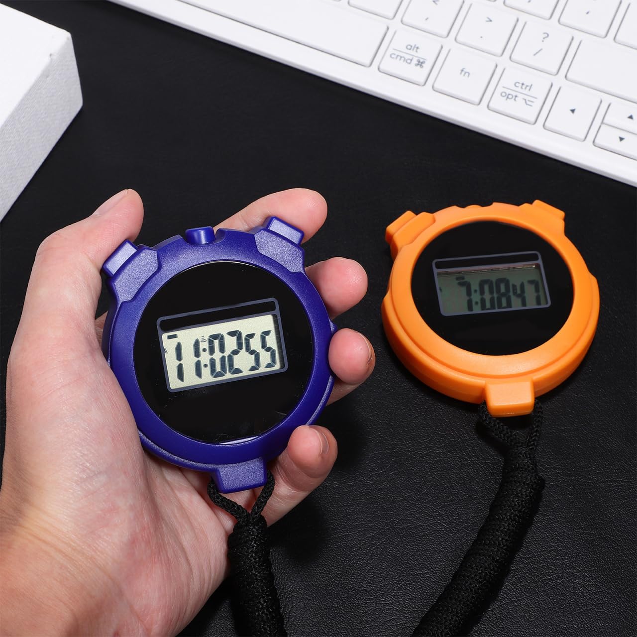 2pcs Referee Stop Watch Stop Watches Timer Timing Stop Watch Stop Watches for Sports Stop Watches for Running Timer Abs Display Screen Fitness Portable