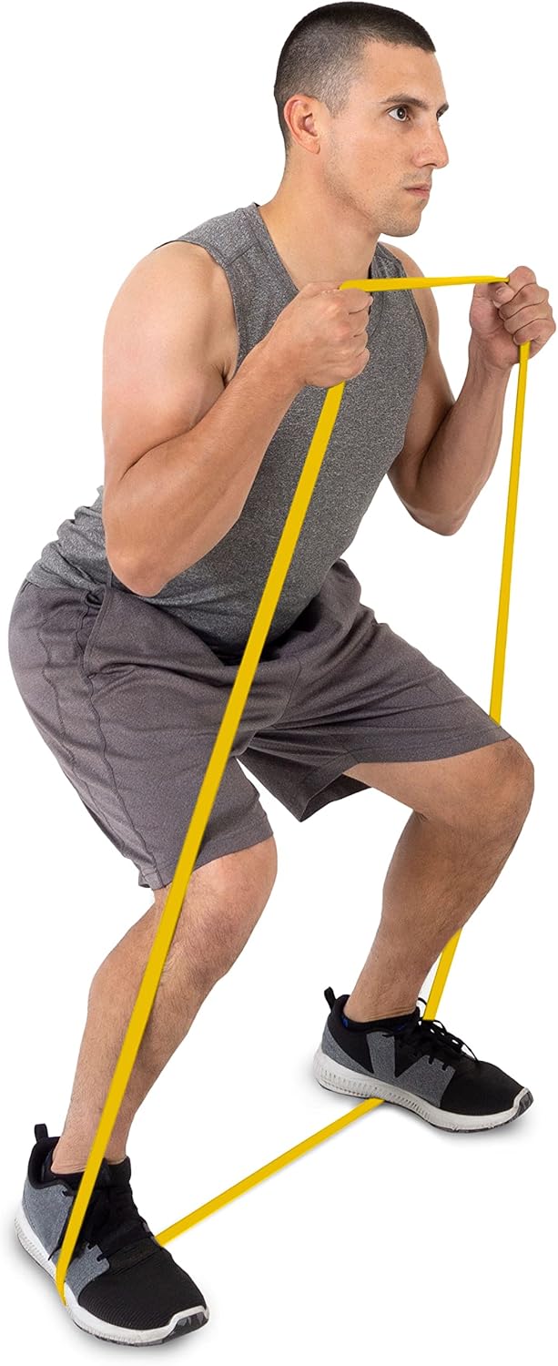 ProsourceFit Xfit Power Resistance Bands, Heavy Duty 41” Long for Cross-Training, Assisted Pull-Ups, Powerlifting, Mobility, Full Body Workouts and Stretching