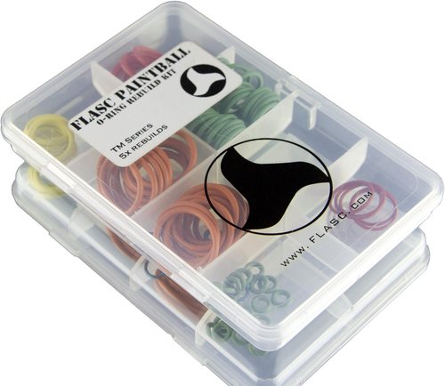 Empire TM Series (TM7 and TM15) Oring kit with 5X Rebuilds Color Coded