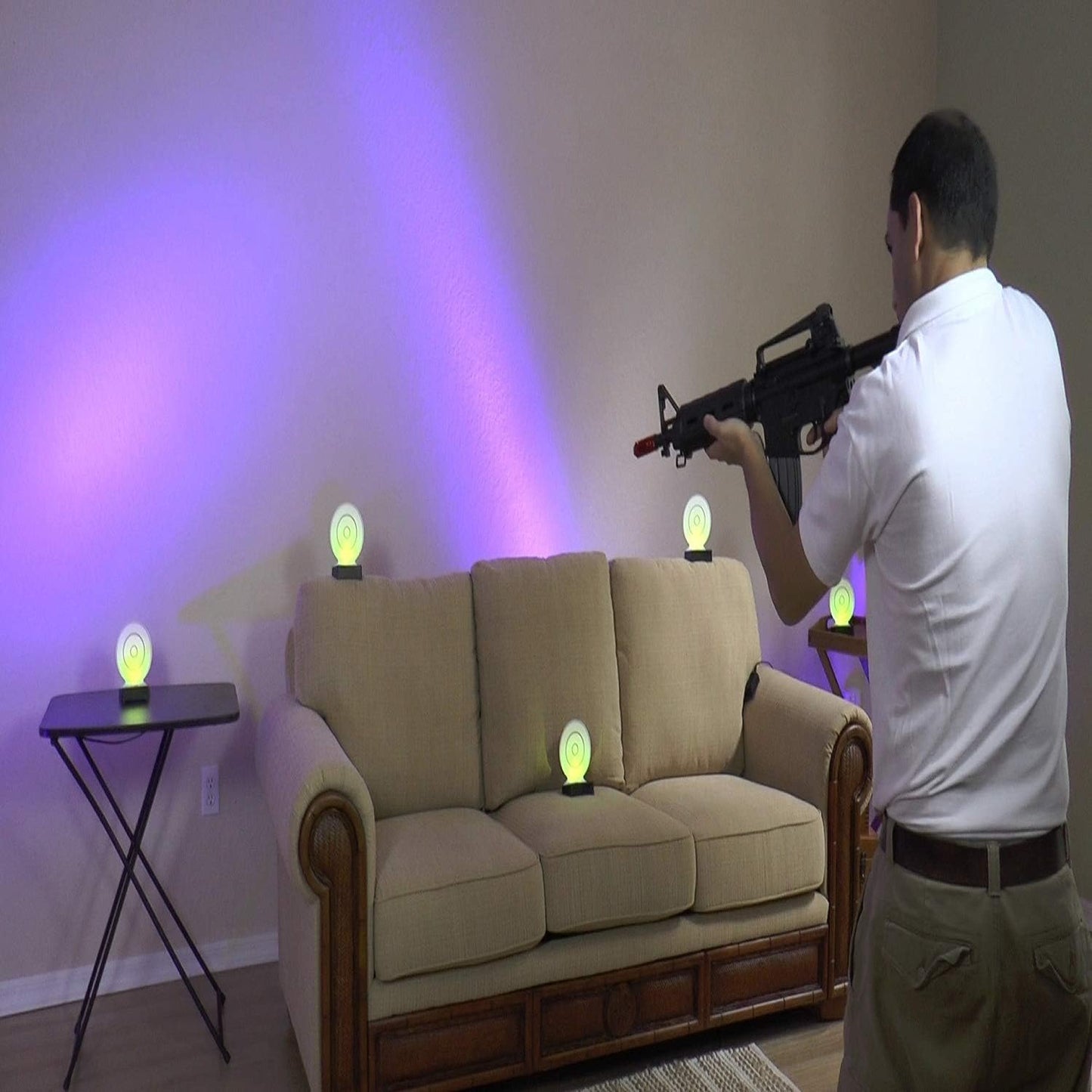 Laser Ammo Interactive Multi Target Training System i-MTTS (Select Amount of Units for Your Preferred Setup) - Create Countless Training scenarios in The Comfort of Your Home