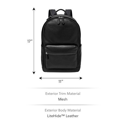 Fossil Backpack, New Buckner Black