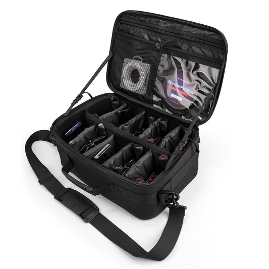 KastKing Fishing Reel Case Medium & Large, Customize Storage, Shockproof Internal Divider Design, Rigid Structural Loadmaster System, Tough and Water-resistant, Keep Reels Protective, Two Size Options