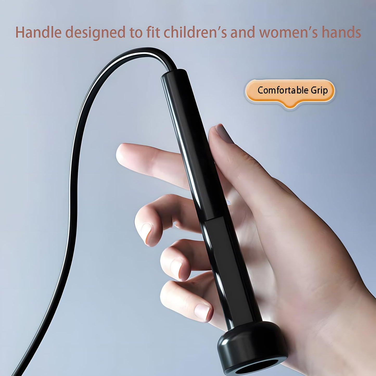 Jump Rope for Fitness Adjustable PVC 10ft Length Perfect Speed Jump Rope for Kids Ideal for Developing Coordination and Stamina - Also Great as a Speed Rope for Men