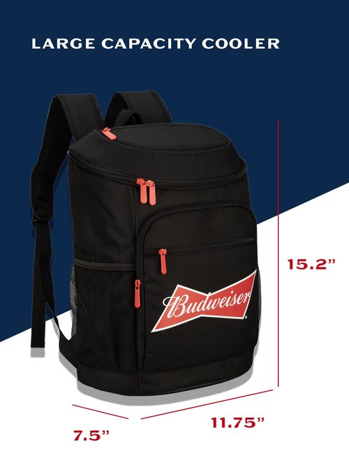 Beer Cooler Backpack Insulated 21 Liter Leak Proof Soft Cooler for Beach Camping Hiking Picnic