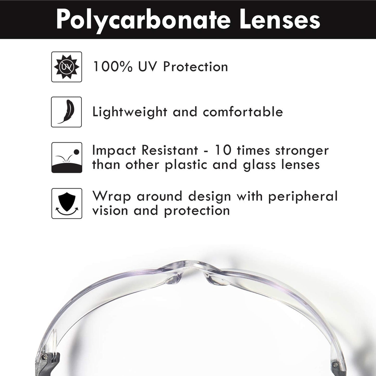 12 Pack Safety Glasses ANSI Z87+ Certified Protective Eyewear Goggles for Men and Women with UV Eye Protection