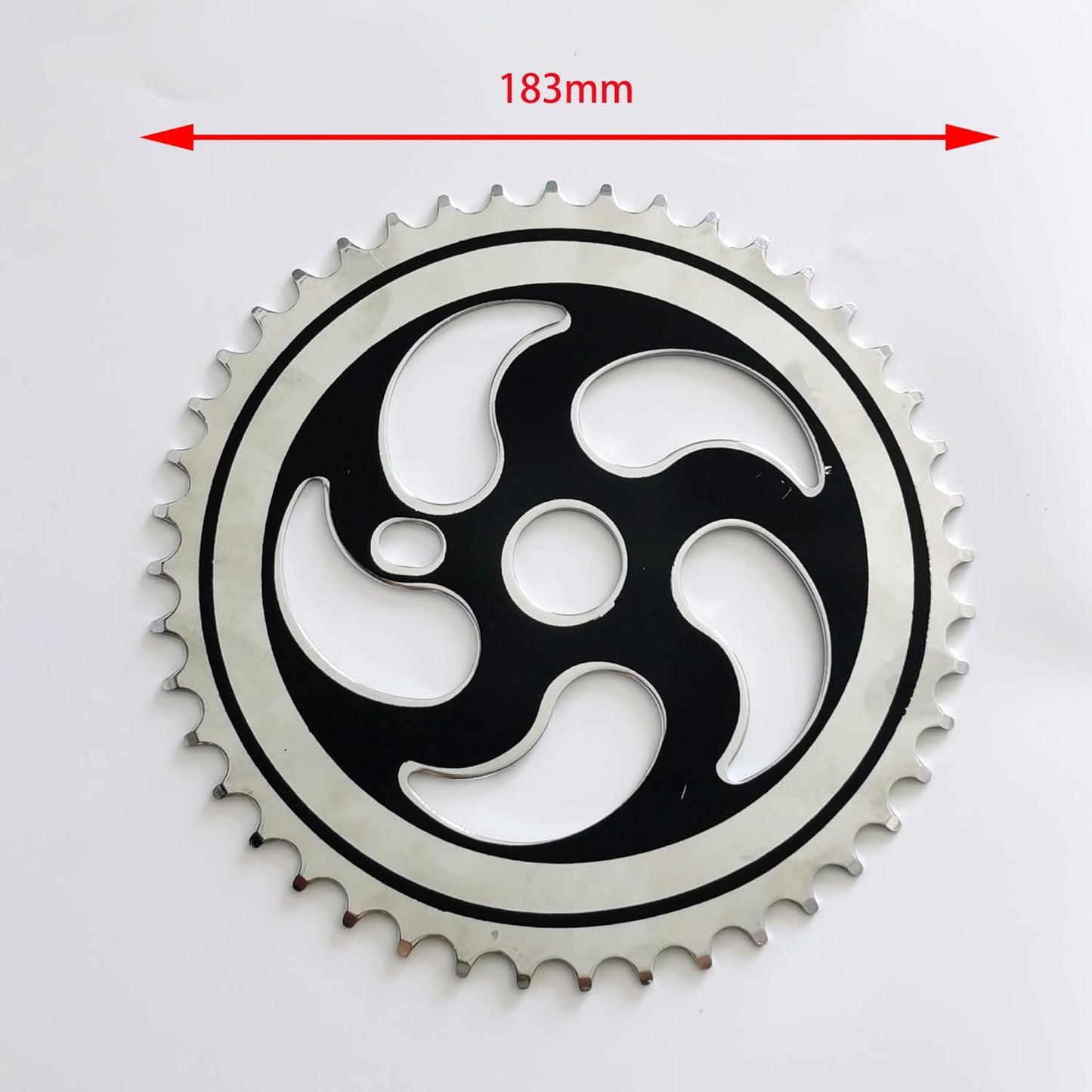 2”Cup Wide Pedal Crank Kit, One-Piece Crank, for 2- Stroke Motor,Gas Motorized Bicycle 48cc/66cc/80cc