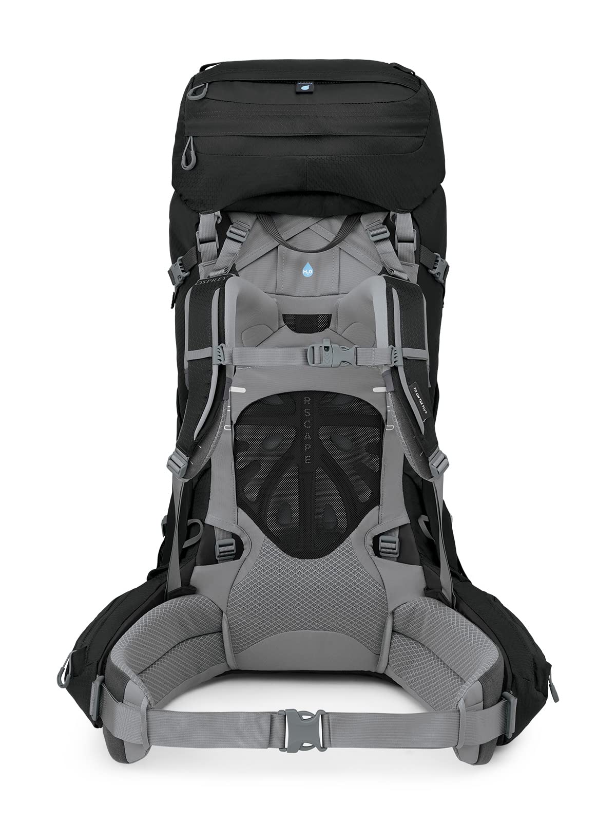 Osprey Ariel 65L Women's Backpacking Backpack, Black, WXS/S, Extended Fit