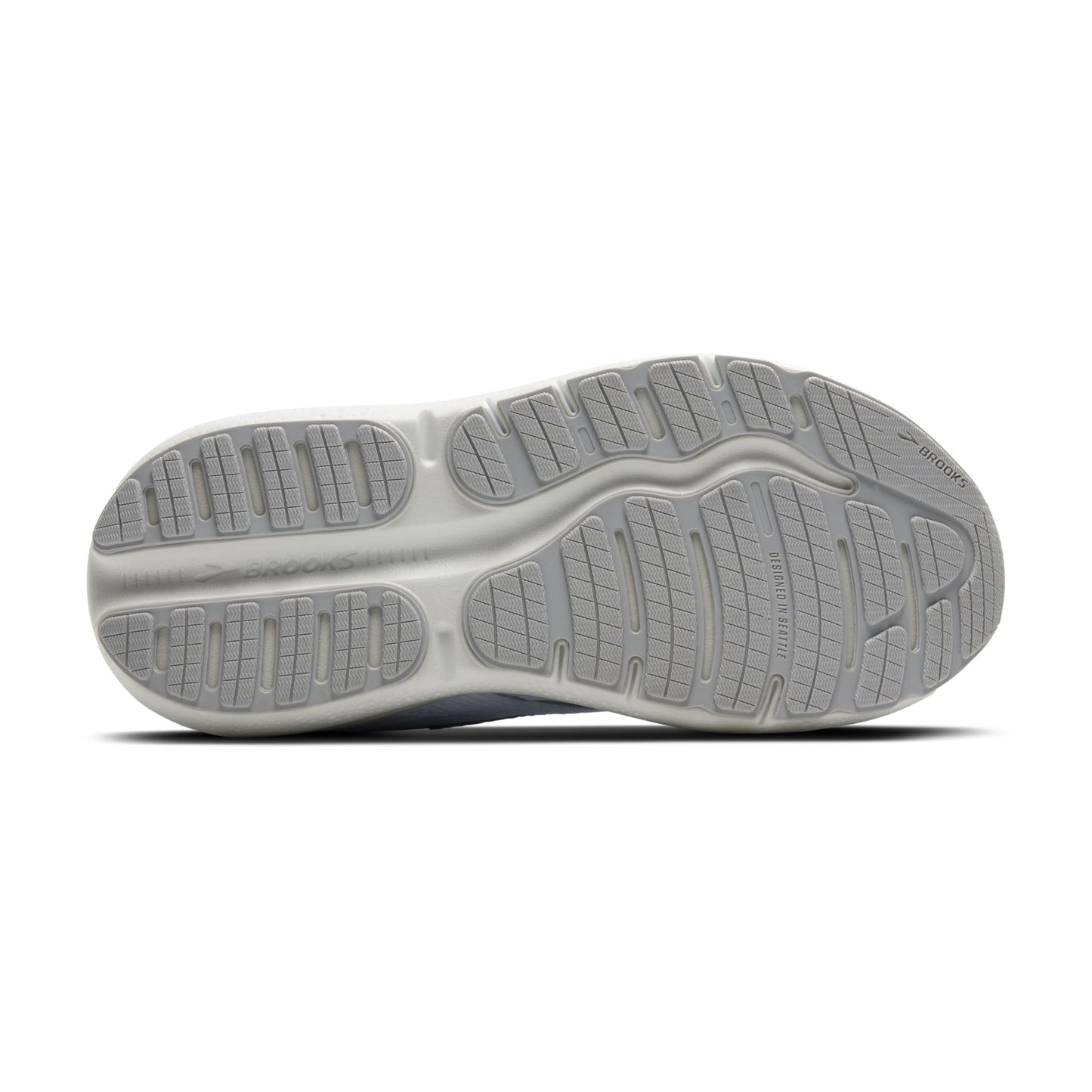 Brooks Women’s Ghost Max Suede/Leather Neutral Running & Walking Shoe - White/White - 10 Medium