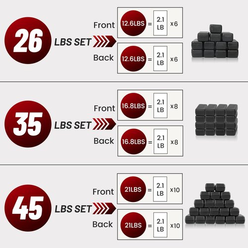 Weighted Vest Men 26lbs | 35lbs | 45lbs, Weighted Workout Vest With Removable Iron Weights, Weight Vest for Men and Women, Heavy Duty Weighted Exercise Vest for Strength Training Running Walking