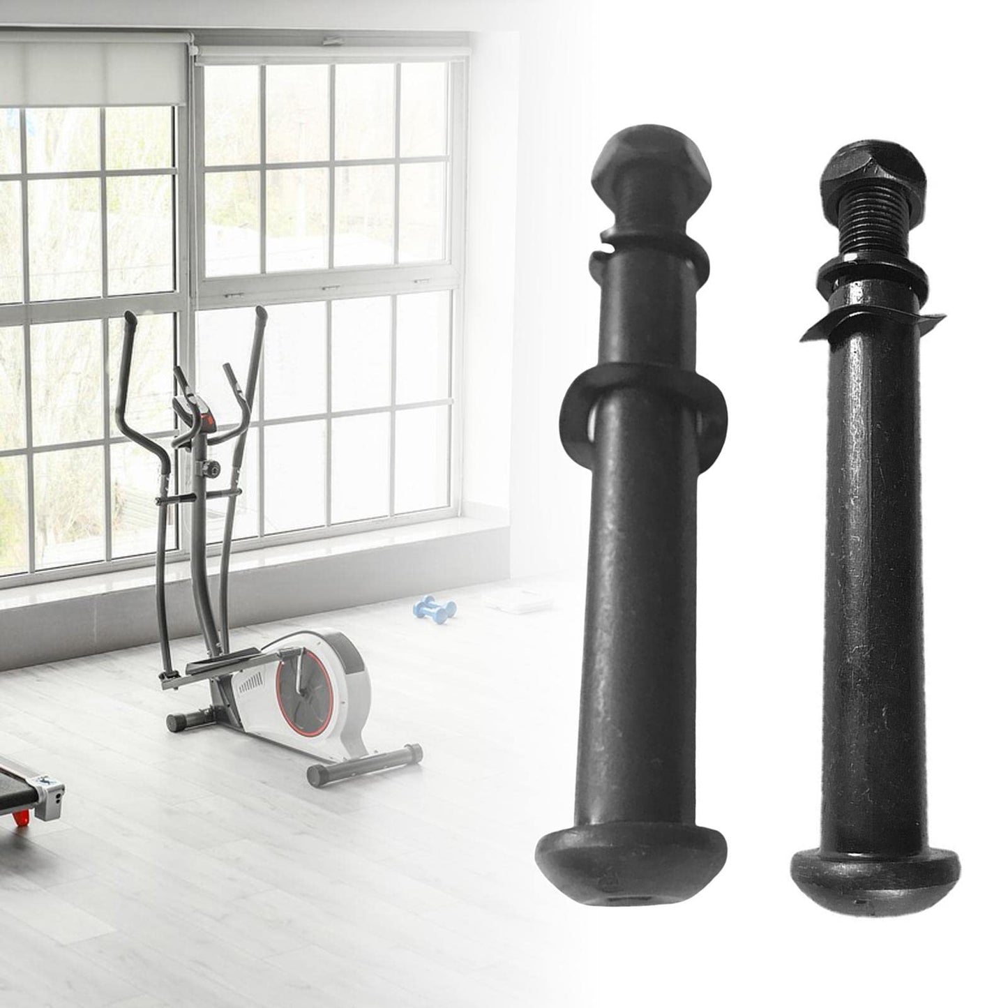 rockible Elliptical Machine Bolts Indoor for Exercise Indoor Bikes, Left Right