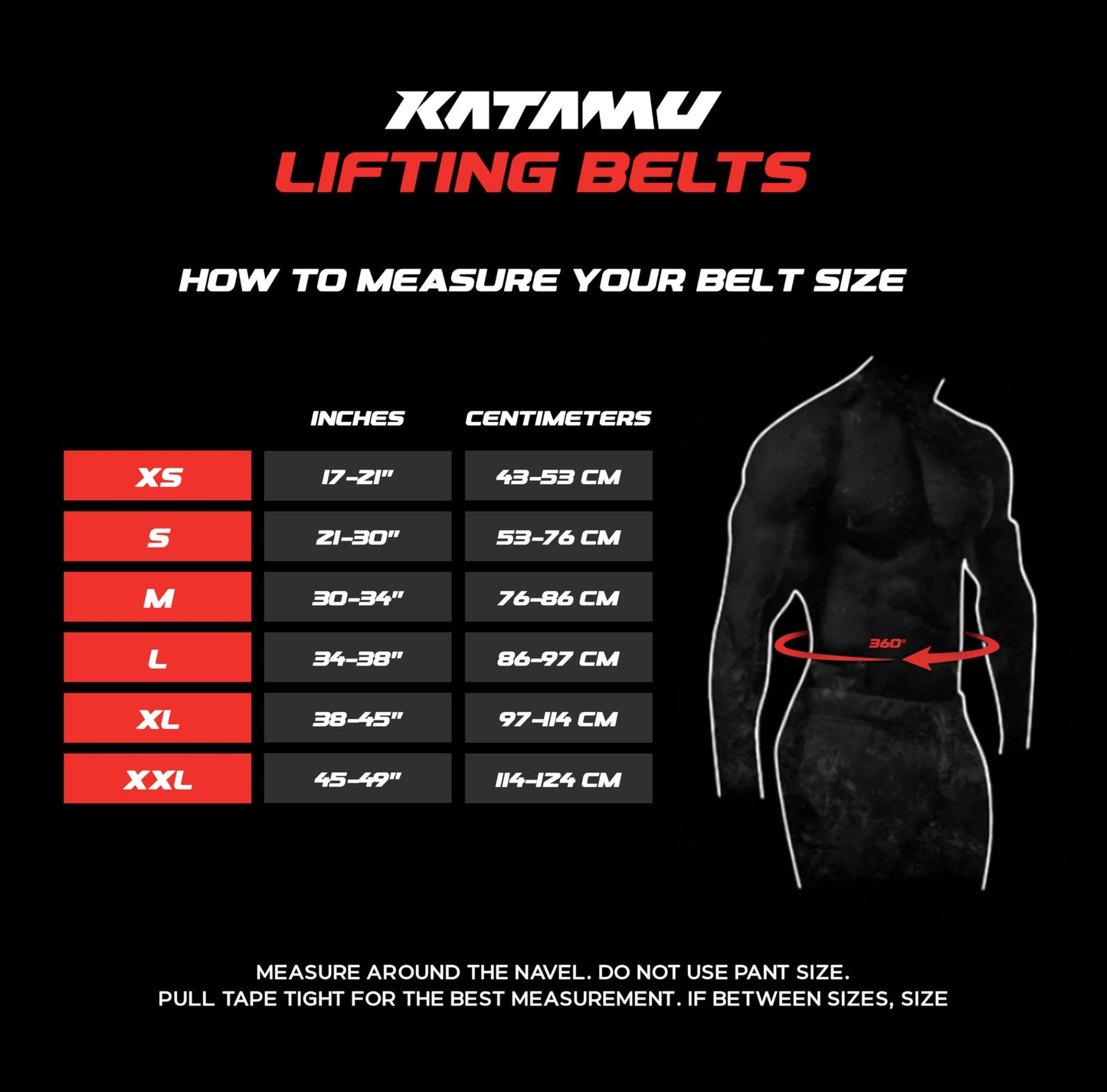 Katamu Premium Leather Lever Weightlifting Belt – Secure Steel Lever, Powerlifting Support for Deadlifts, Squats & Heavy Lifts (Divine Wings, Medium)