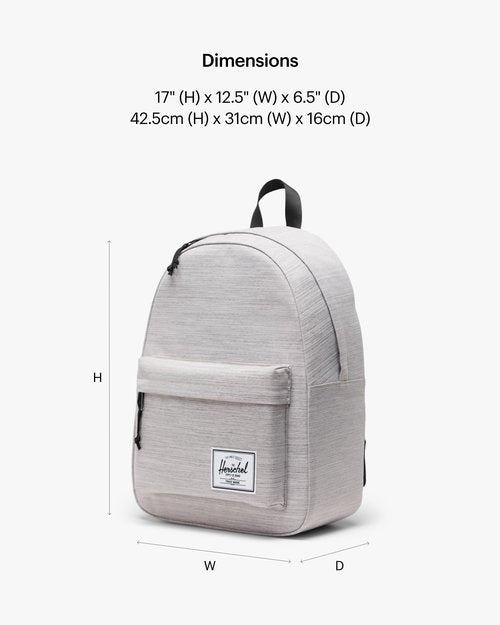 Herschel Classic™ Backpack 11377-01866 Light Grey Crosshatch