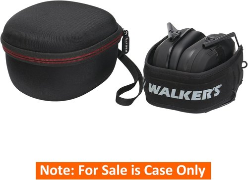 LTGEM Case for Peltor Sport Tactical 100 & 300 & 500 Electronic Hearing Protector - Hard Storage Protective Carrying Bag
