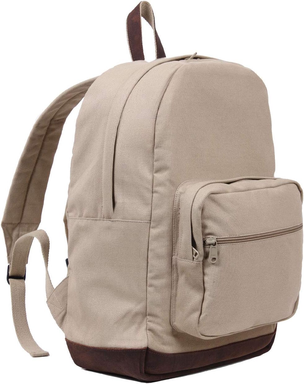 Rothco Vintage Canvas Teardrop Backpack With Leather Accents