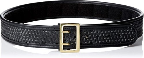 Bianchi 7965 BSK Black Ergotek Sam Browne Belt with Brass
