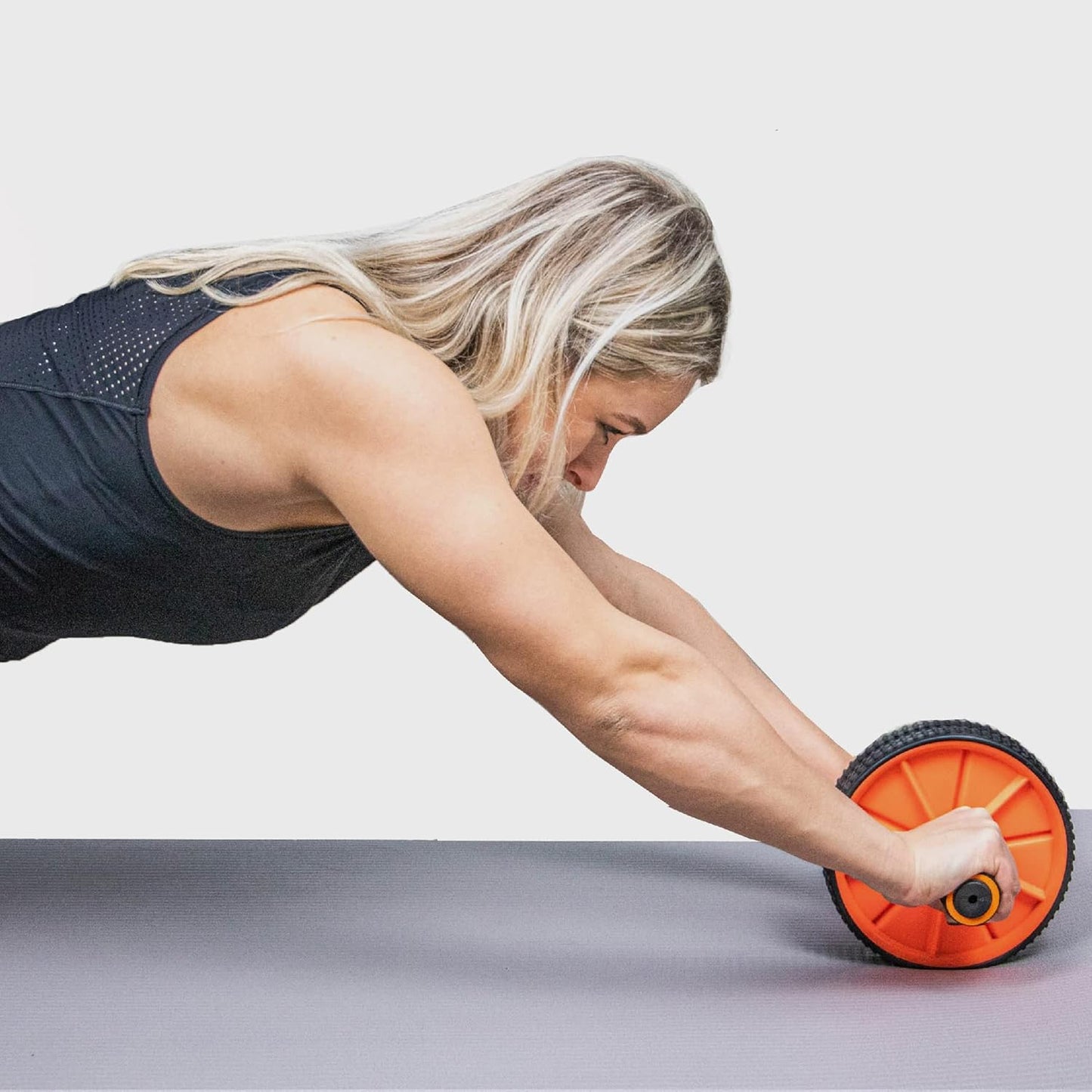 Phoenix Fitness Abs Exercise Roller Abdominal Training Wheel Strength Building Fitness Wheel