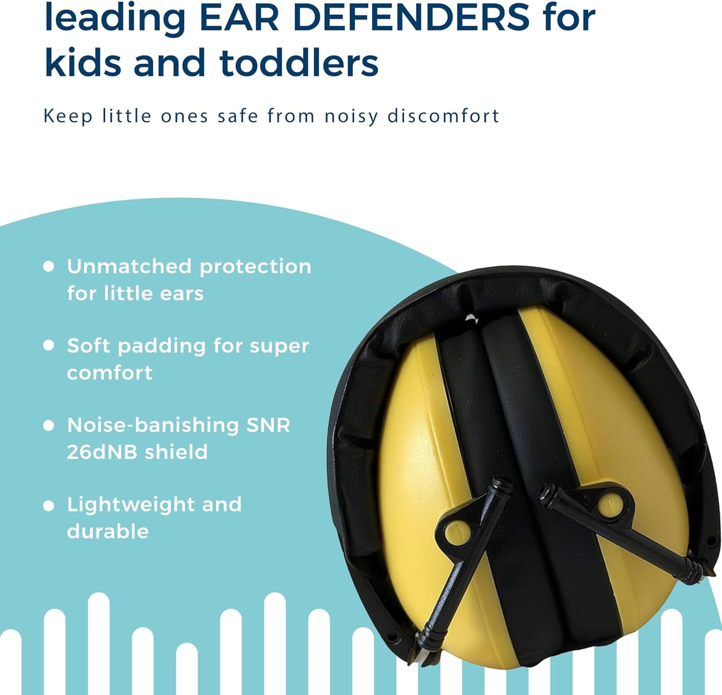Baby Banz Earmuffs Kids Hearing Protection - 2+ Years - Noise Reduction Rating - Soft & Comfortable - Kids Ear Protection
