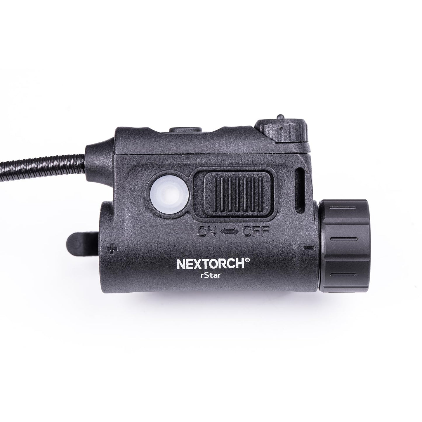 NEXTORCH Rstar Tactical Helmet Light Military with IR Survival Signal Light Helmet Accessories Mount ARC Guide Rails Webbing Clips Magic Stickers Lightweight Helmet Light