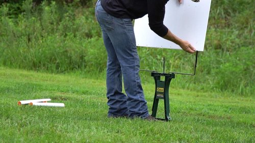 Caldwell Ultimate Target Stand with Compact Design for Shooting, Sighting in and Range Practice with Replacement Backers (Sold Separately)