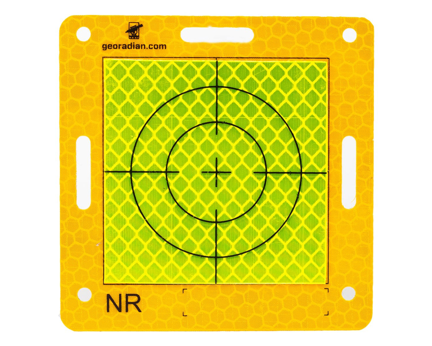 Georadian Wall Target Measurement Point for Monitoring Inspection Reflex Target (Yellow celadon)