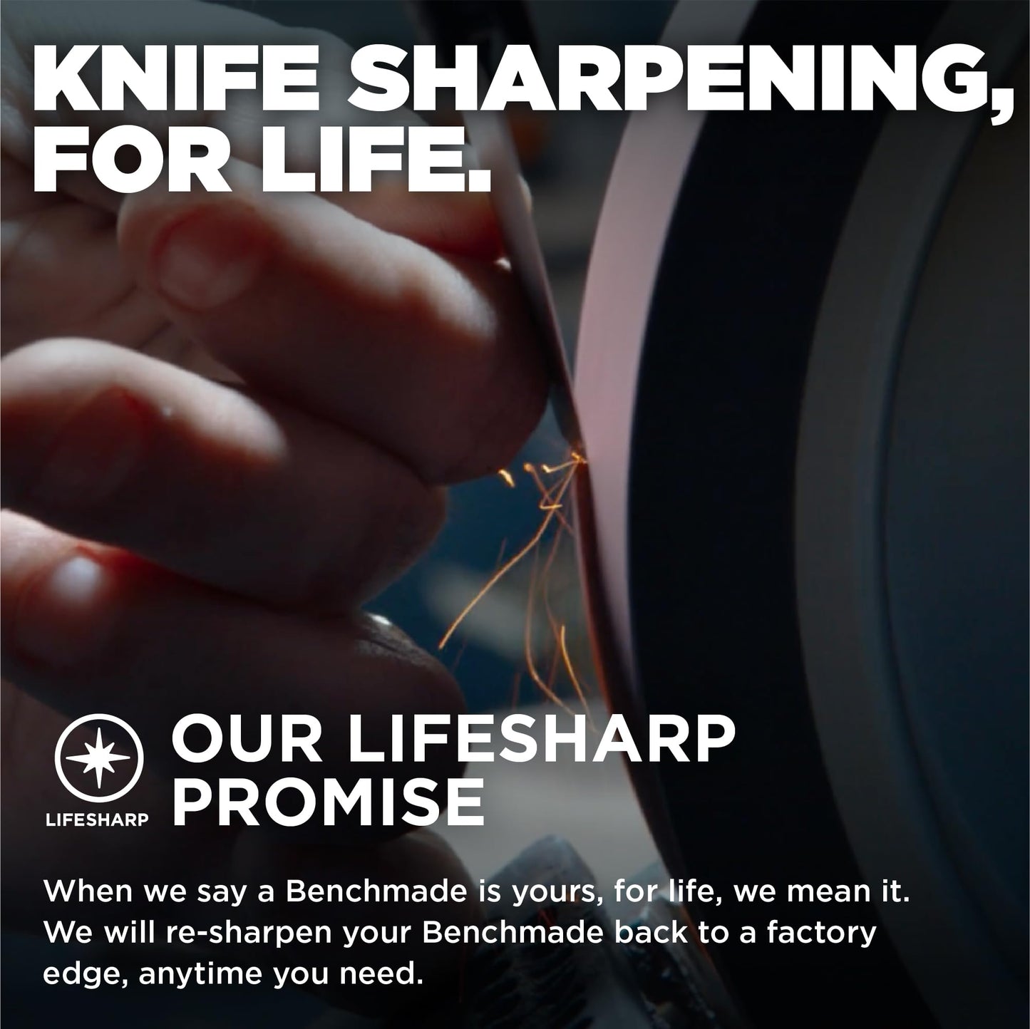 Benchmade - Mini Barrage 585 EDC Knife, Drop-Point Blade Blue Canyon Richlite Handle (585-03)