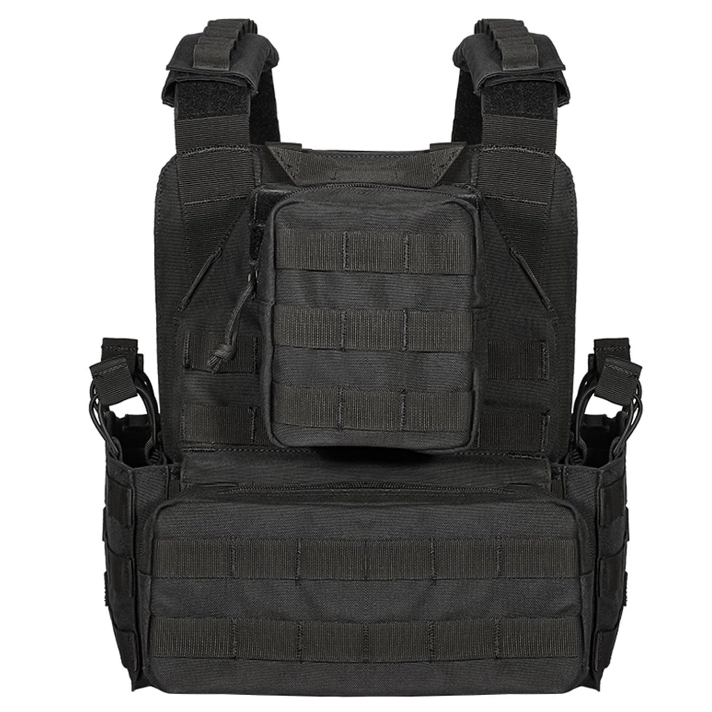 vAv YAKEDA Camo Tactical Outdoor Carrier Vest (Black)