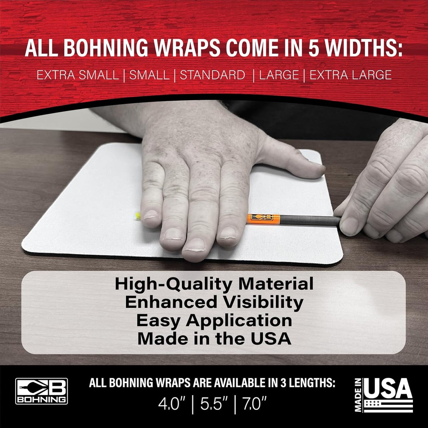 Bohning 7" Traditional Arrow Wraps, Standard, Birch