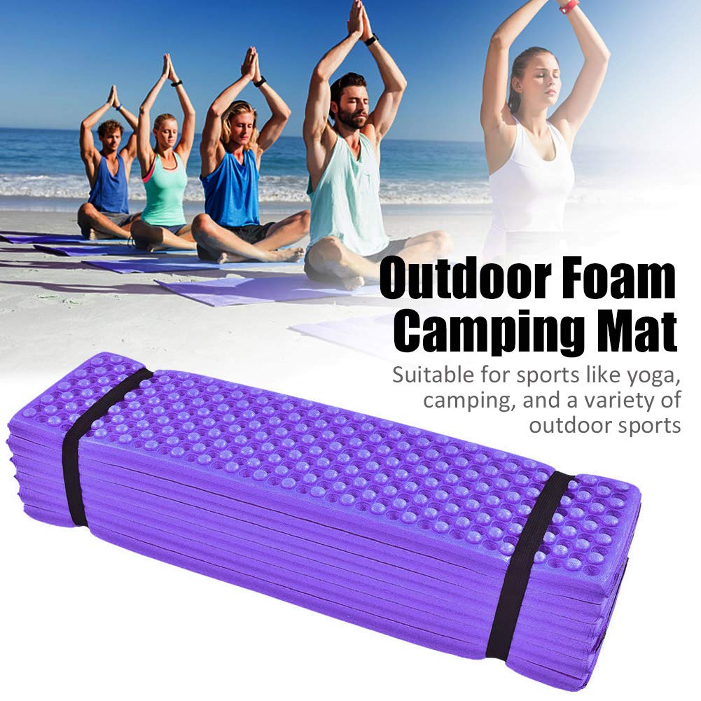 Luqeeg Foam Sleeping Pad Camping Mat, Outdoor Foam Camping Mat Folding Beach Tent Sleeping Pad Mattress ()