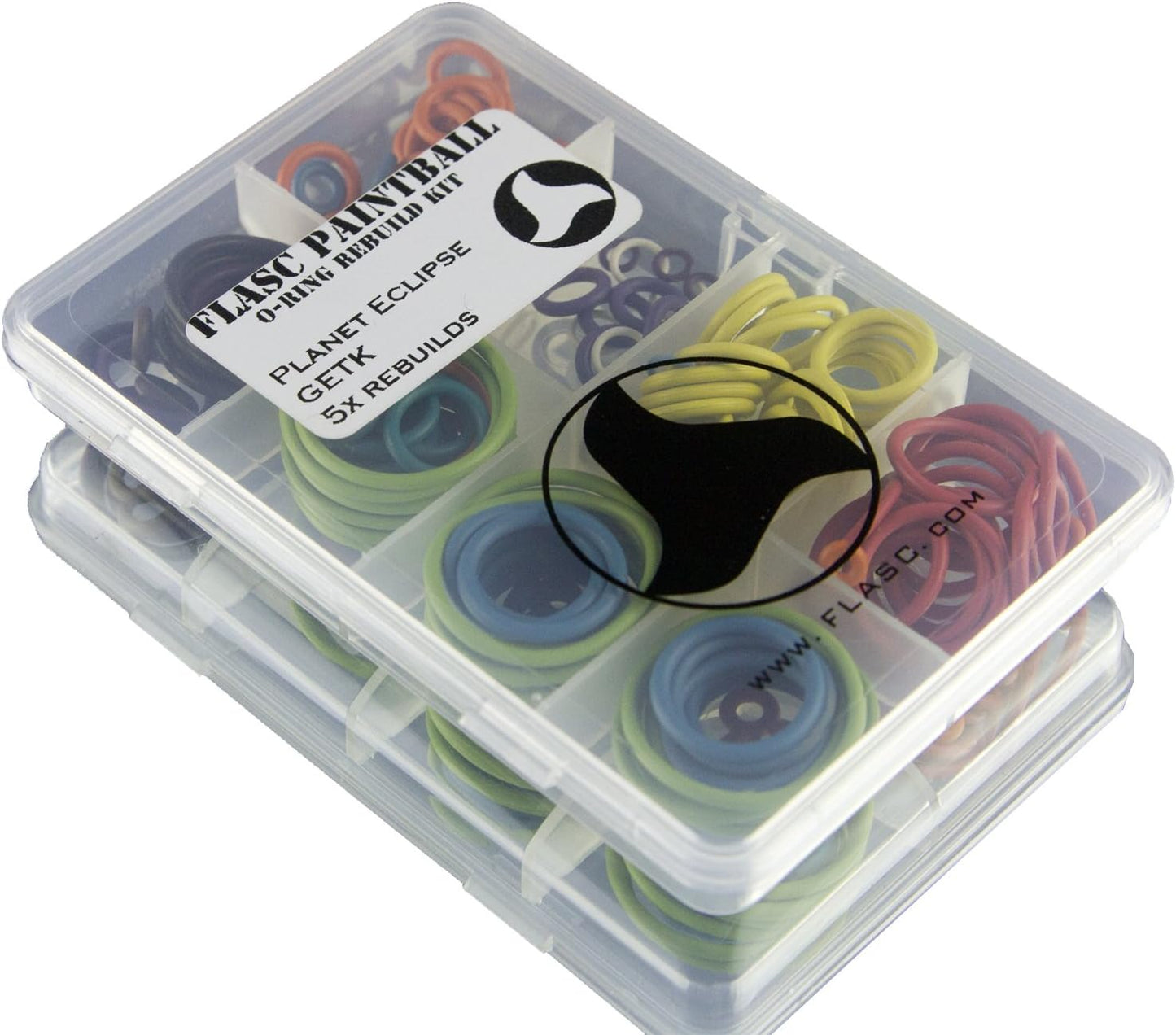 Planet Eclipse Gtek 5X Color Coded Paintball o-Ring Rebuild kit