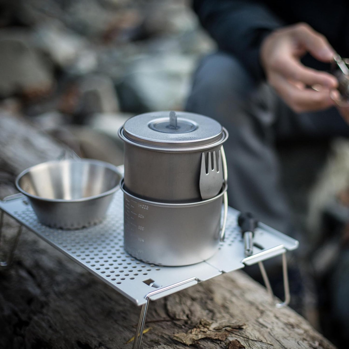 Snow Peak Titanium Mini Solo Cookset