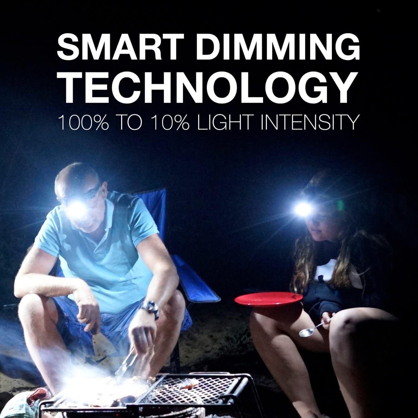 Energizer Vision HD+ LED Headlamp, Water Resistant Bright Headlamp with Digital Focus, Camping Gear and Emergency Light, Batteries Included, Pack of 1