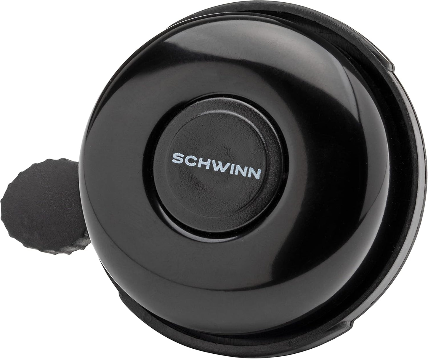 Schwinn Classic Black Bike Bell, Bicycle Accessories, Kids and Adult Bikes, Easy Installation, Loud Ringing Sound