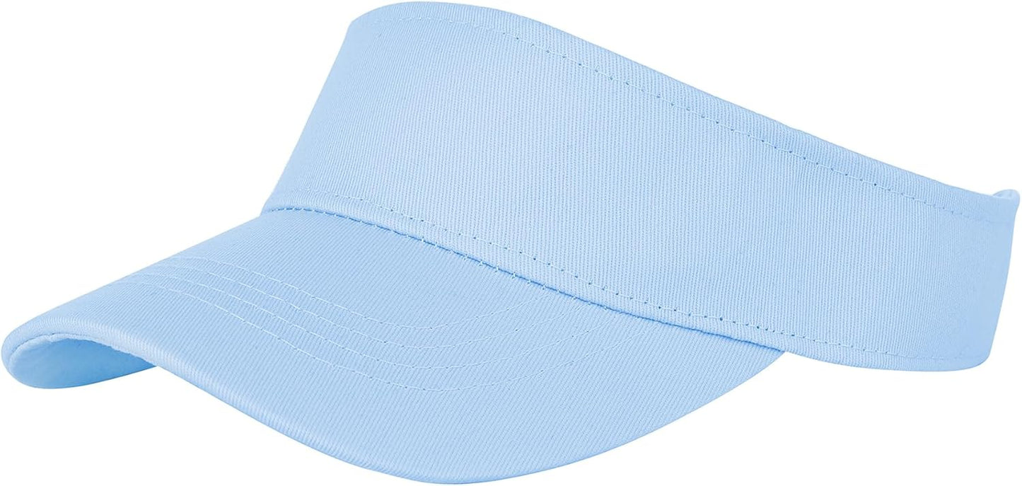 Kids Adjustable Sun Visor Hat | Cotton Athletic Cap for Girls & Boys