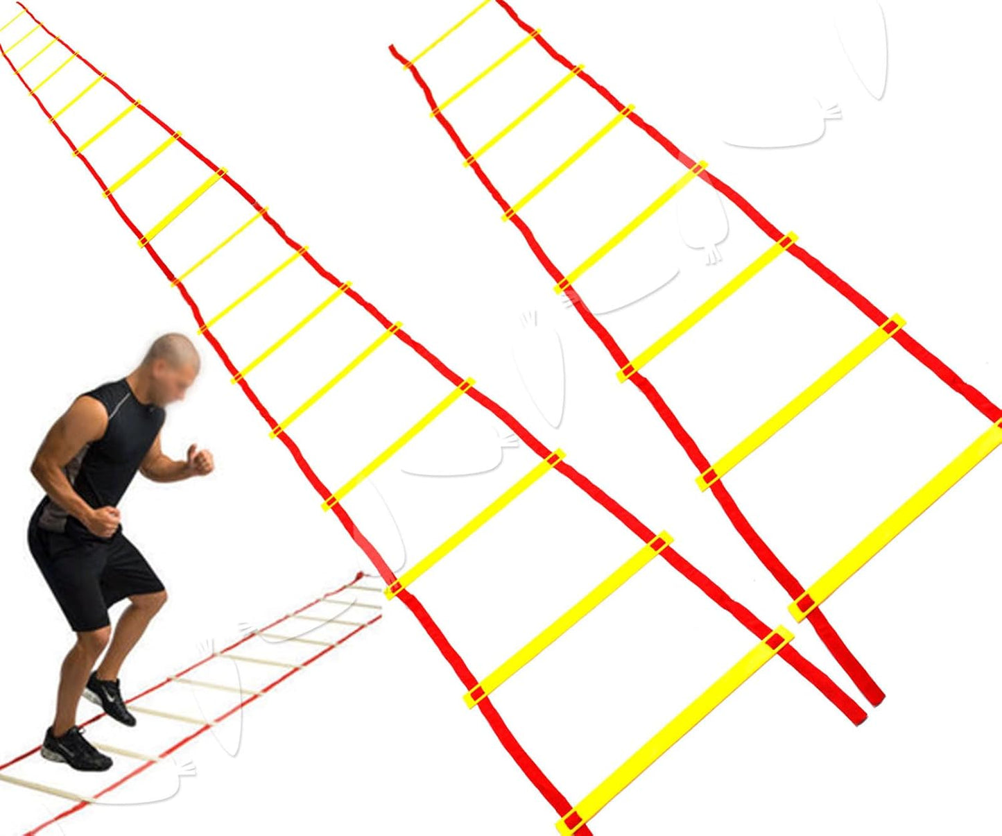 Training Agility Speed Ladder Set Outdoor/Indoor 24Ft.