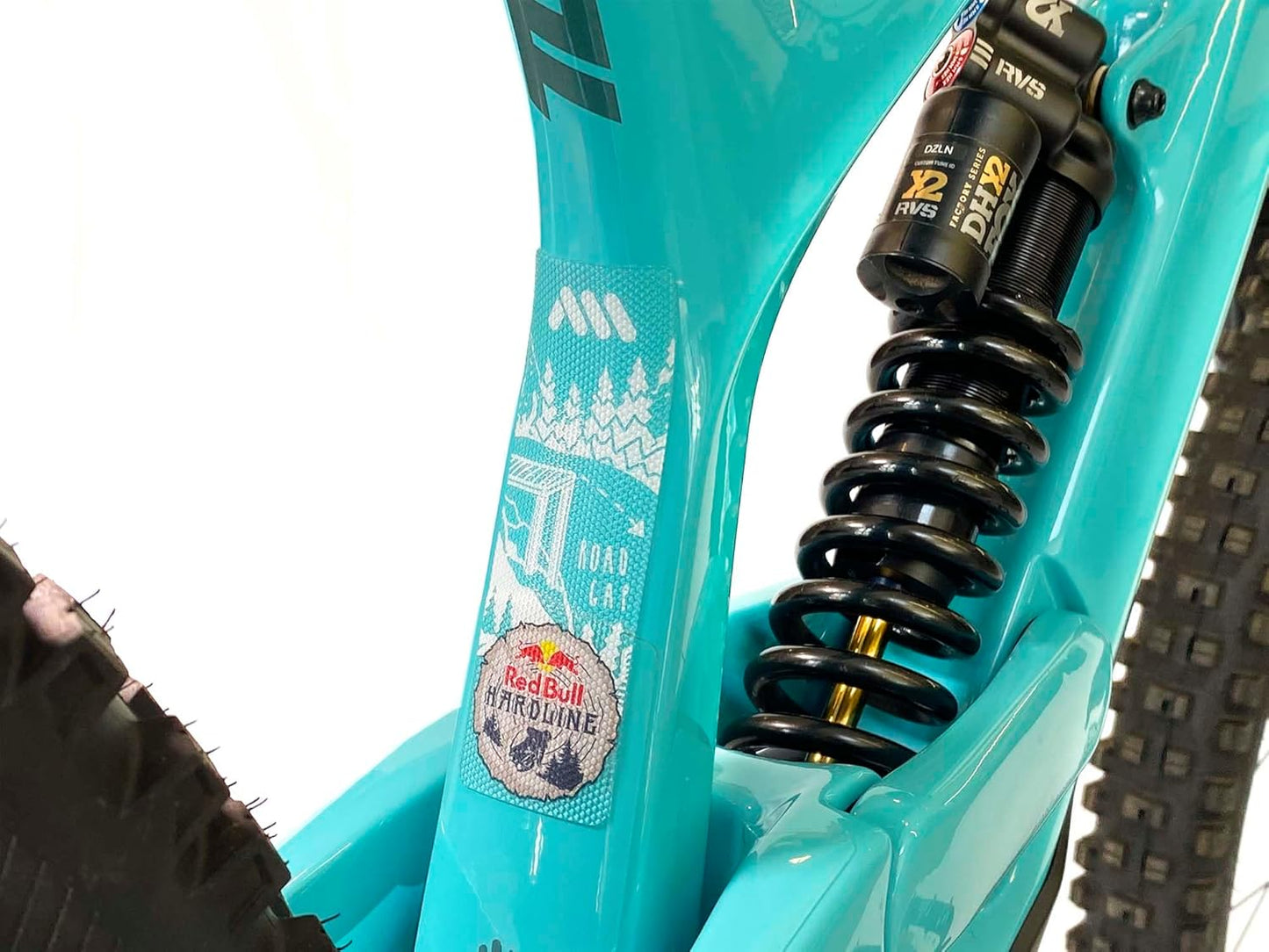 All Mountain Style Bike Frame Protector Extra - Universal Fit, 10-Piece Set for Down Tube, Chainstay, Cable Wear, High-Impact Honeycomb PVC
