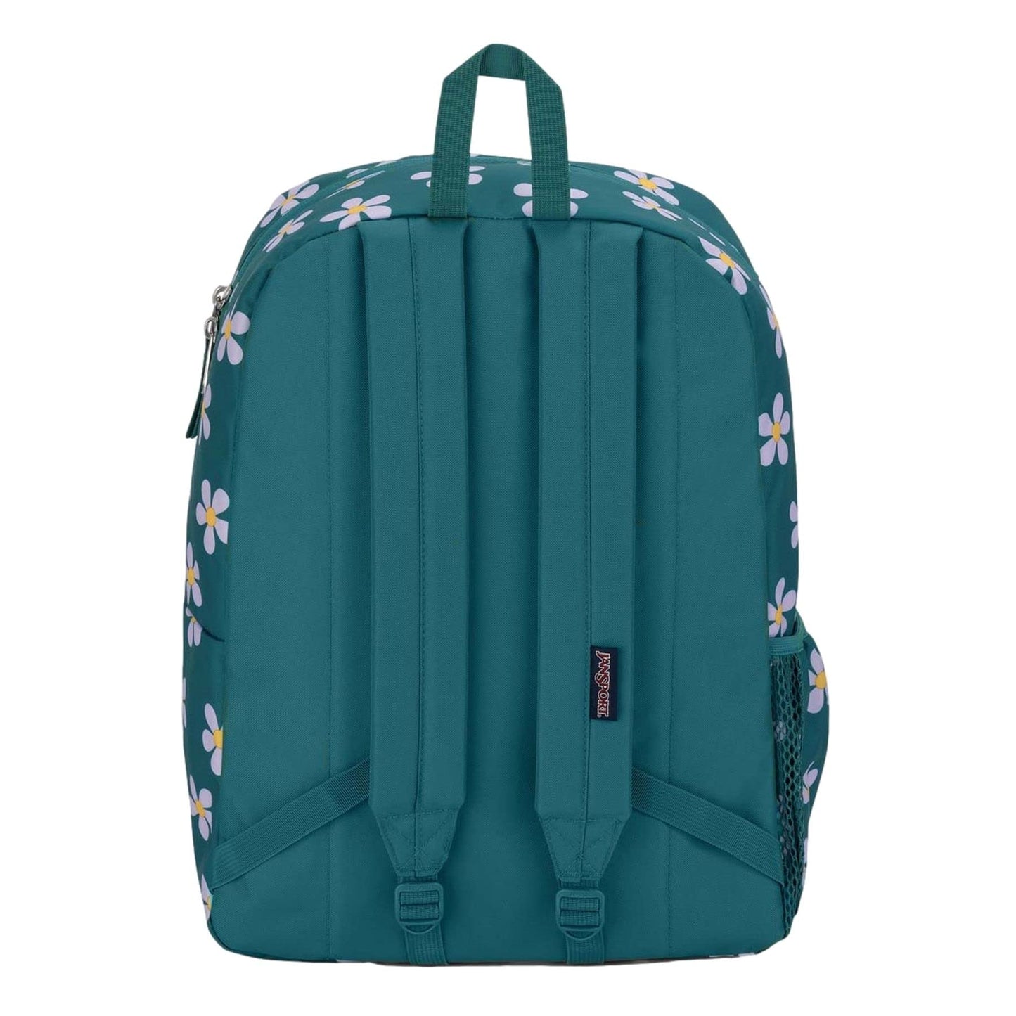 JanSport Cross Town Backpack 17" x 12.5" x 6" - Simple Bag for Everyone with 1 Main Compartment, Front Utility Pocket - Premium Class Accessories - Precious Petals
