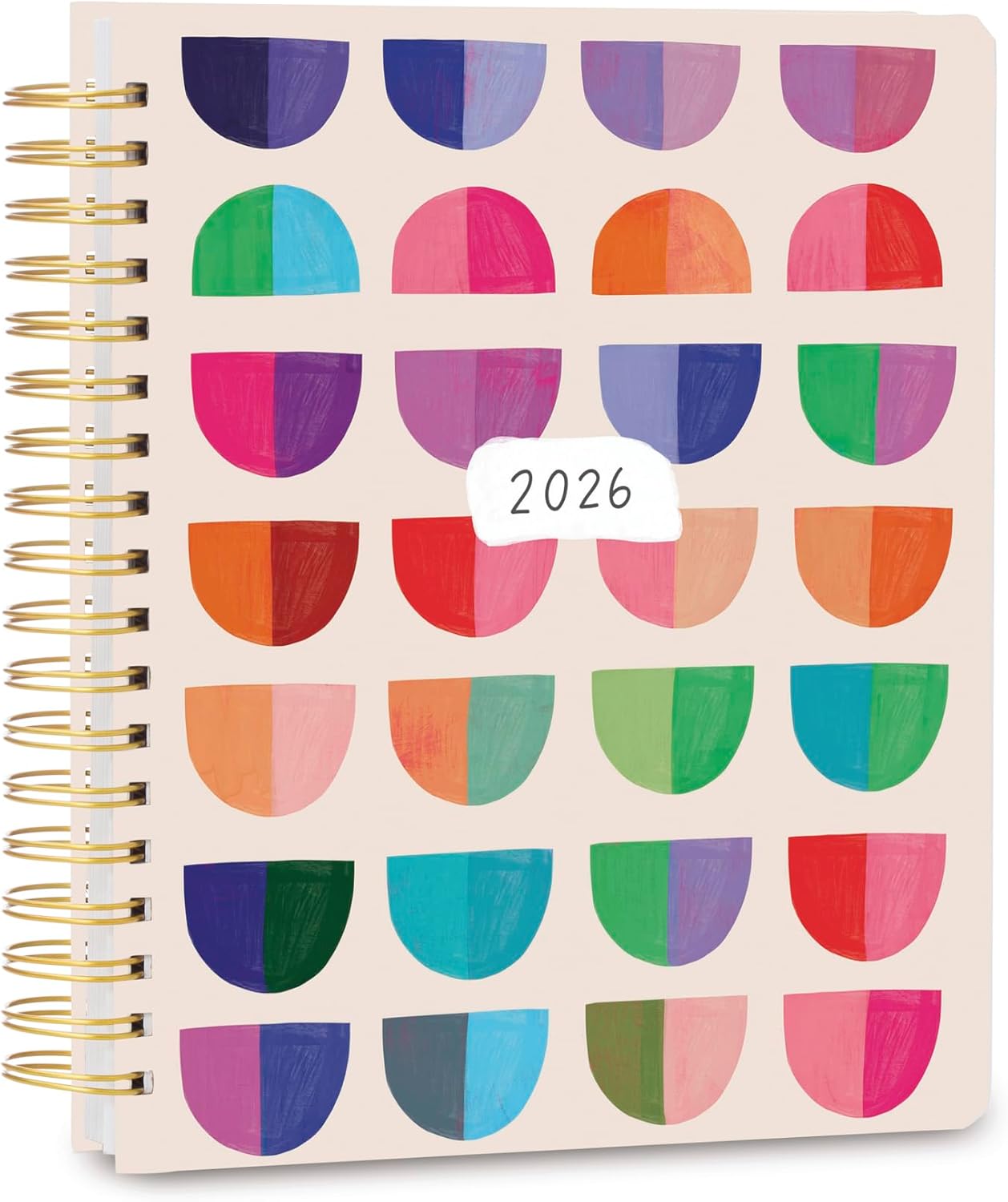 High Note Hardcover Academic Planner 2025-2026, Garden Bee, 9" x 10" 272 Pages, Daily Weekly Monthly Planner 2025-2026 August to December, Back to School Calendar Book for Teachers and Students