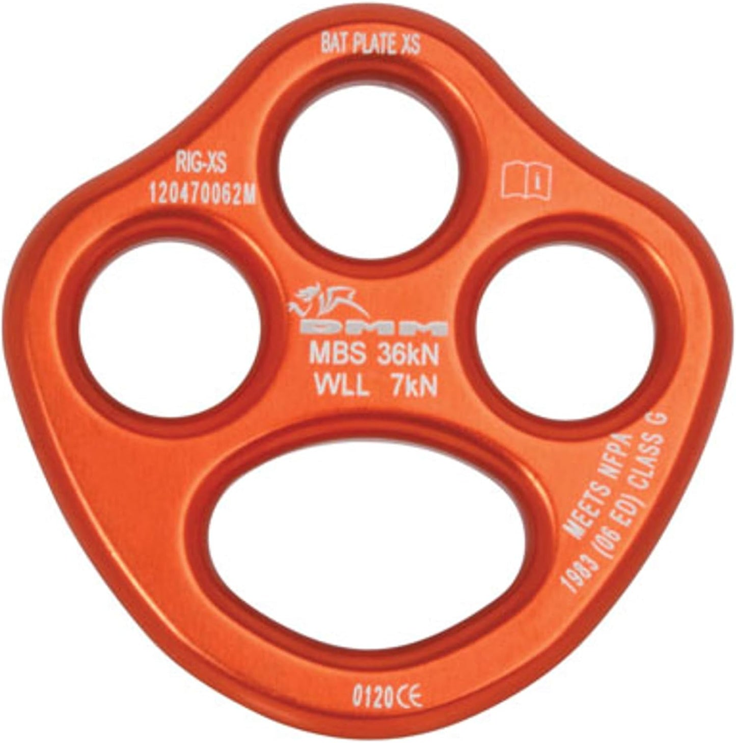 DMM Rigging Bat Plate - Extra Small (XS)