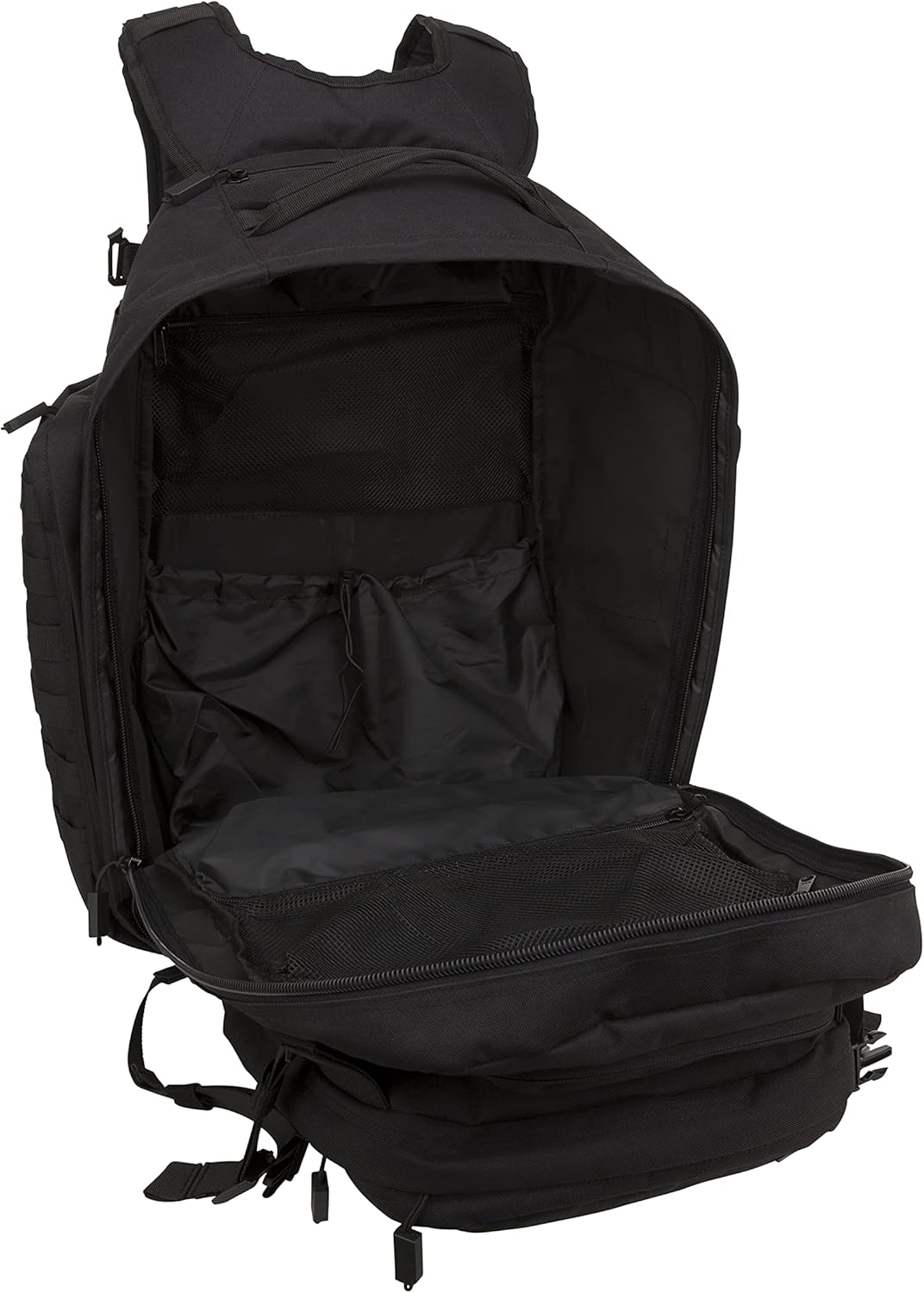 SOG Barrage Tactical Internal Frame Backpack, 64.3-Liter Storage, Black