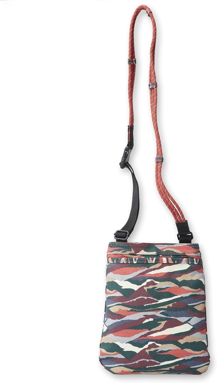 KAVU Keepalong Semi Padded Sling Canvas Rope Crossbody Bag