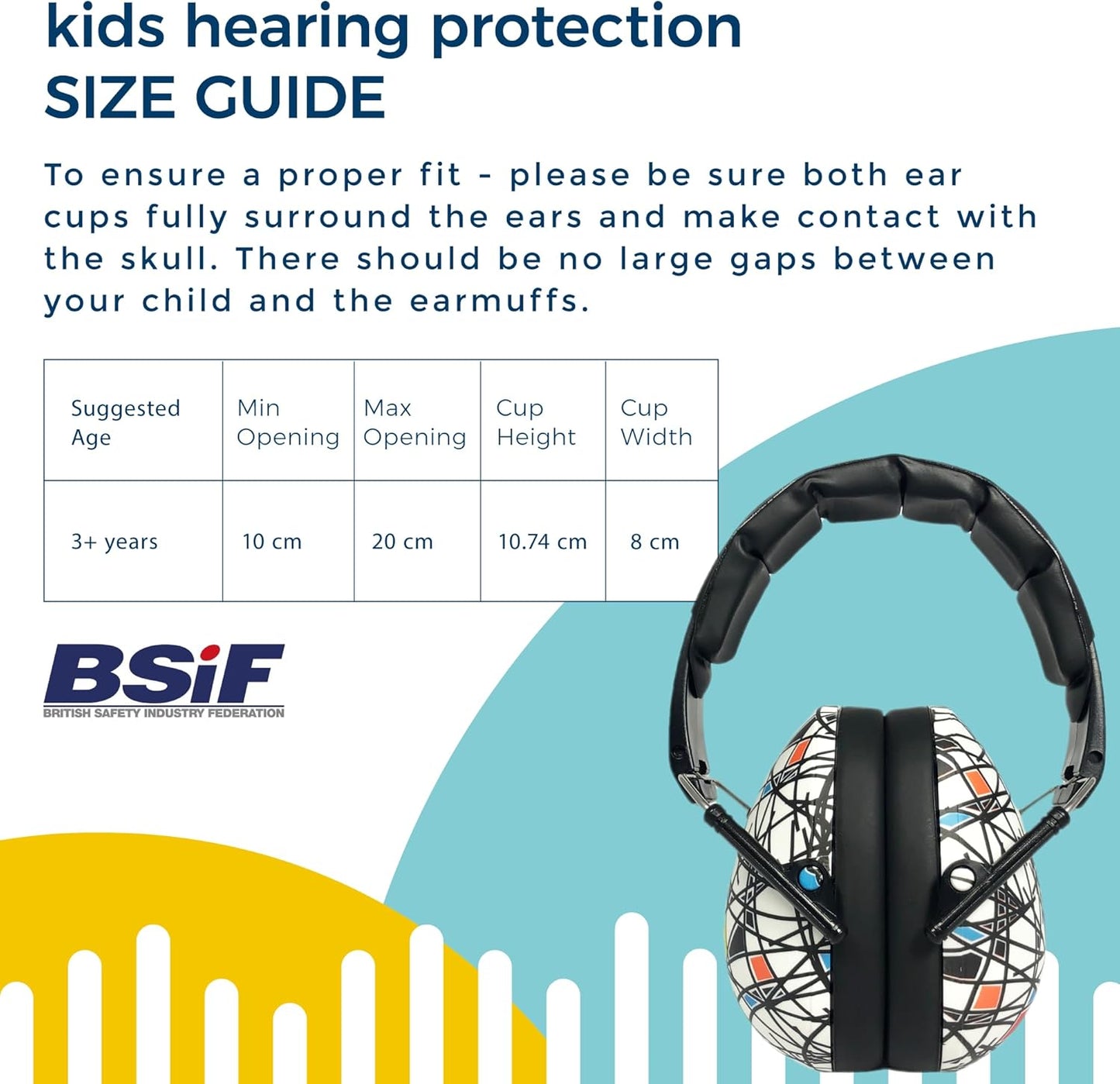 Baby Banz Earmuffs Kids Hearing Protection - 2+ Years - Noise Reduction Rating - Soft & Comfortable - Kids Ear Protection