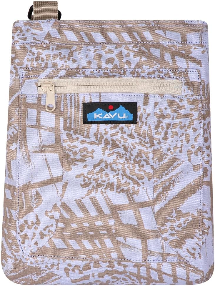 KAVU Keepalong Semi Padded Sling Canvas Rope Crossbody Bag